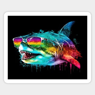 Pride Great White Shark Magnet